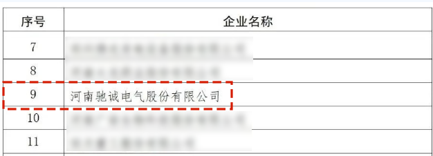 新年開(kāi)門紅！馳誠(chéng)電氣喜獲“鄭州高新區(qū)龍頭企業(yè)”認(rèn)定！